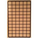 Black 10 inch x 16 inch Plastic Coated Wire Miniature Grid Panel for Business or Home Use - ExecuSystems 
