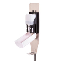 TOUCHLESS HAND SANITIZING FOAM DISPENSER - FLOOR STAND - ExecuSystems