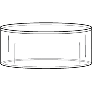Acrylic Pedestals in Six Different Sizes - ExecuSystems 