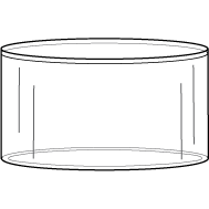 Acrylic Pedestals in Six Different Sizes - ExecuSystems 