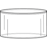 Acrylic Pedestals in Six Different Sizes - ExecuSystems 