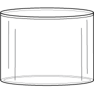 Acrylic Pedestals in Six Different Sizes - ExecuSystems 