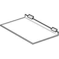 Slatwall Shelf, 12"w x 6"d - ExecuSystems 