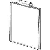 Acrylic Gridwall Signholder - Sturdy 3/8 Inches Thick - 16 sizes to choose from - ExecuSystems 