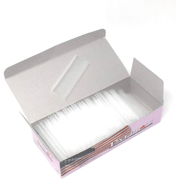 Clear 1 Inch Fine Tagging Gun Barb Fasteners Box of 5000 - ExecuSystems 