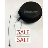 Loop Lock Fasteners Five Inch Black Box of 5000 for Attaching Price and Other Tags to Merchandise and Clothing with No Tagging Tool for Retail and Home Use - ExecuSystems 