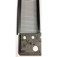 Standard Tagging Gun Barbs Fasteners 1 Inch 500 Each of Clear Green Purple Yellow Red Black 3000 Total Barbs - ExecuSystems 