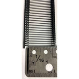 Standard Tagging Gun Barbs Fasteners 1 Inch 500 Each of Clear Green Purple Yellow Red Black 3000 Total Barbs - ExecuSystems 
