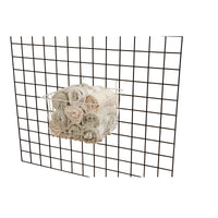 Set of 6 12"W x 12"D x 8"H Deep Baskets Fits Slatwall, Gridwall and Pegboard - ExecuSystems 