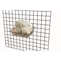 Set of 6 15"W x 12"D x 5"H Sloping Baskets Fit Slatwall, Gridwall and Pegboard - ExecuSystems 