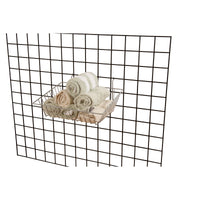 Set of 6 15"W x 12"D x 5"H Sloping Baskets Fit Slatwall, Gridwall and Pegboard - ExecuSystems 