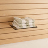 Multi-Use Black Wire Shelf 12 inches Wide x 8 Inches Deep Box of 6 - ExecuSystems