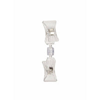 Double Clip Acrylic Sign/Card Holder - ExecuSystems 