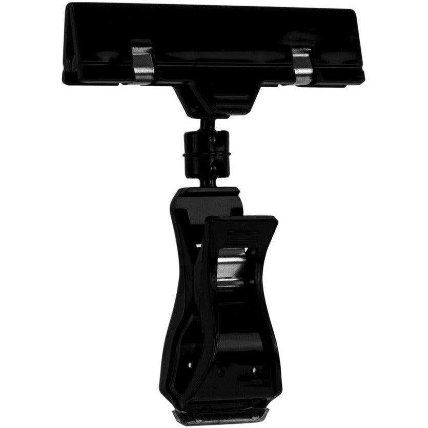 Rotating Black POP Sign Clip 4 Inch Pack of 25 – ExecuSystems