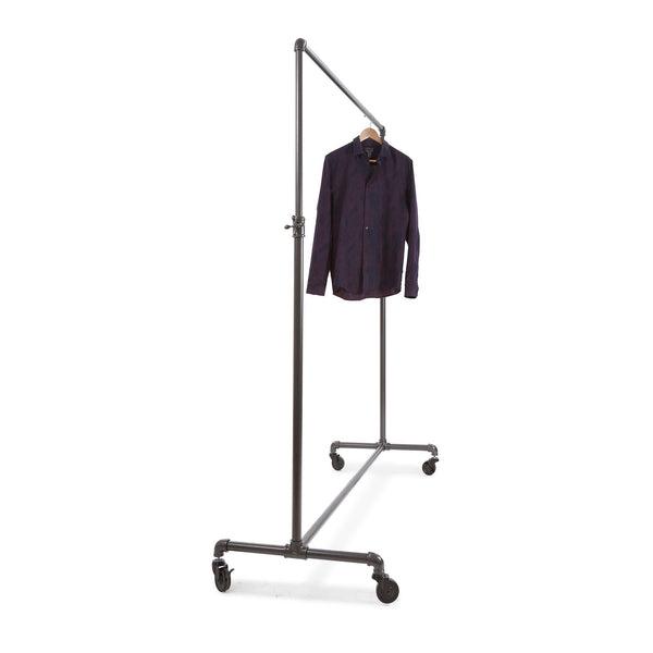 Pipeline 60 Inch Wide Adjustable Ballet Bar Clothing Rack - ExecuSystems 