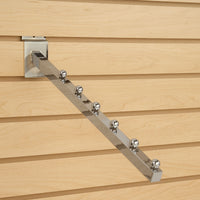 6-Ball Waterfall for Slatwall Square Tubing Carton of 24 - ExecuSystems 
