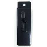 Black 1 Inch Utility Slatwall Hooks Set of 20 Pieces for Retail Display or Home Use - ExecuSystems 