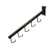 5-Hook Square Tubing Waterfall for Grid Panels Case of 24 - ExecuSystems 
