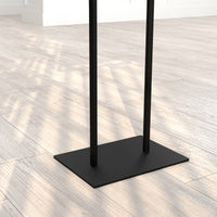 22 Inch x 28 Inch Floor Standing Bulleting Sign Holder with Flat Base - ExecuSystems