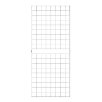 2'x5' PORTABLE GRID PANEL - Chrome Set of 3 - ExecuSystems