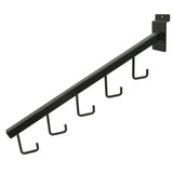 5-Hook Waterfall for Slatwall Square Tubing Carton of 24 - ExecuSystems 