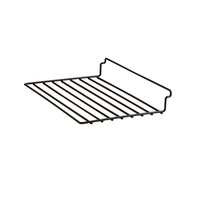 Multi-Use Black Wire Shelf 12 inches Wide x 8 Inches Deep Box of 6 - ExecuSystems