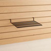 Multi-Use Black Wire Shelf 12 inches Wide x 8 Inches Deep Box of 6 - ExecuSystems