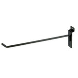 Deluxe 10 Inch Slatwall Hooks in Chrome Black and White - ExecuSystems