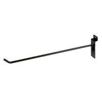 12 Inch Slatwall Hooks in Chrome Black and White - ExecuSystems