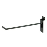 Deluxe 8 Inch Slatwall Hooks in Chrome Black and White - ExecuSystems