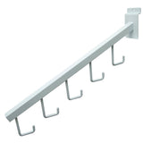 5-Hook Waterfall for Slatwall Square Tubing Carton of 24 - ExecuSystems 
