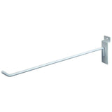 12 Inch Slatwall Hooks in Chrome Black and White - ExecuSystems