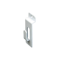 Box of 96 Notch Hooks for Slatwall Chrome/Black/White - Multi Purpose Retail and Home - ExecuSystems