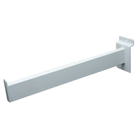 12 Inch Rectangular Tubing Faceout for Slatwall - Case of 24 - FREE SHIPPING - ExecuSystems 