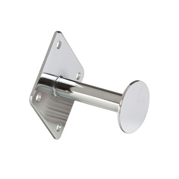 Chrome Dressing Room Hook 3 Inches Long with Disk at End - ExecuSystems 
