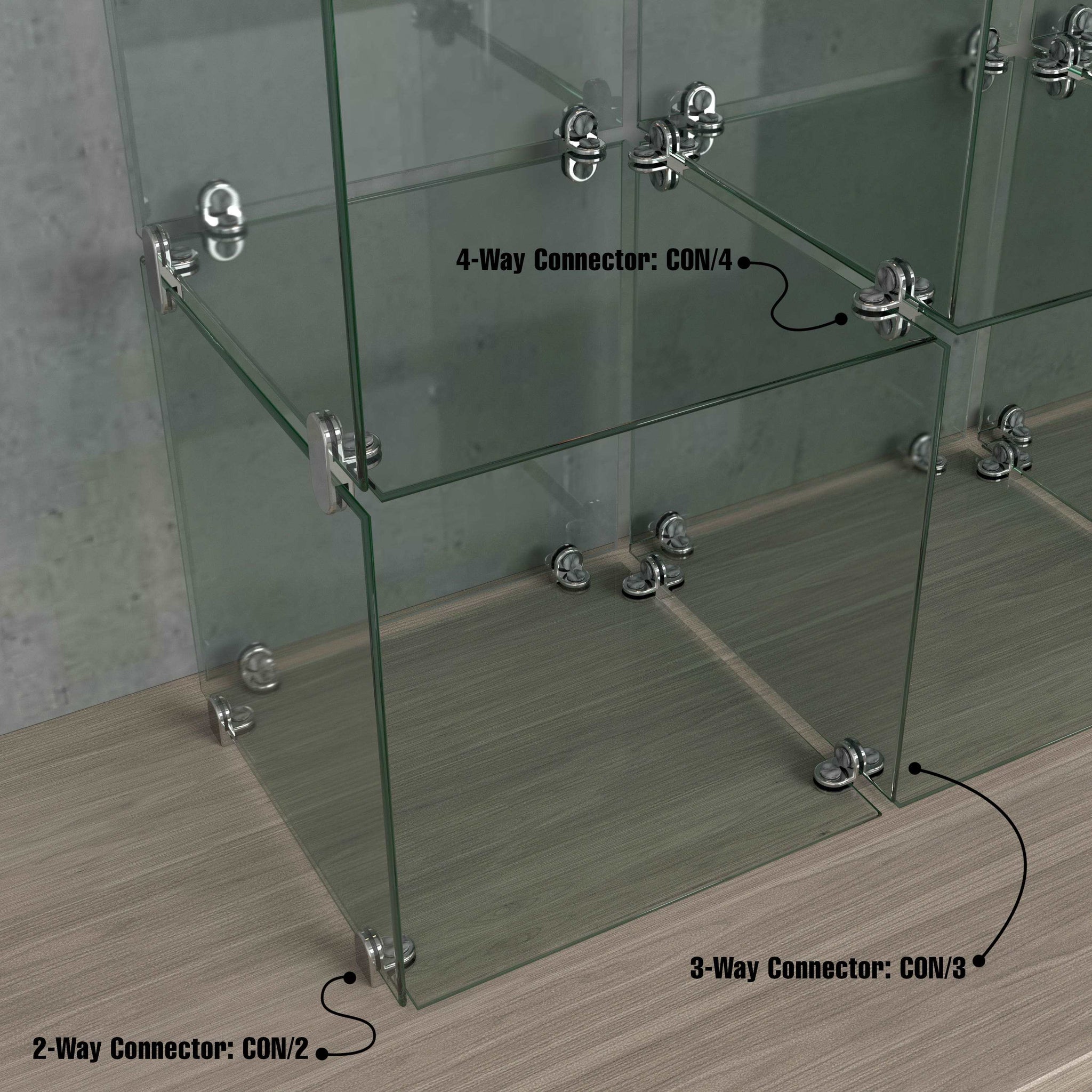Plus Series Glass Connectors - Jubilant International Plus Series Glass Connectors - Jubilant International