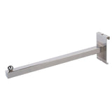 12 Inch Straight Arm Square Tubing Faceout for Grid Panels Case of 24 - ExecuSystems 