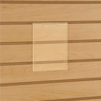Acrylic Sign Holders to fit Slatwall and Gridwall - ExecuSystems 