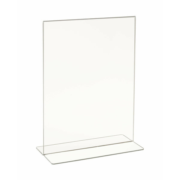 Bottom Load 8.5 Inch x 11 Inch Clear Acrylic Case of 24 - ExecuSystems 