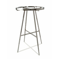 36 Inch Diameter Round Folding Garment Rack with Rectangular Tubing Hangrail - ExecuSystems 