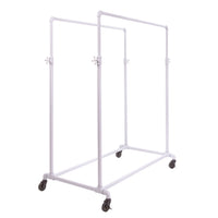 Pipeline Adjustable Double Bar Ballet Garment Rack - ExecuSystems 