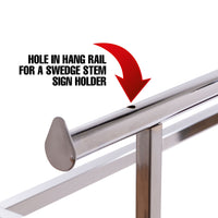 Heavy Duty Double Bar "H-Rack" with V-Brace - ExecuSystems 