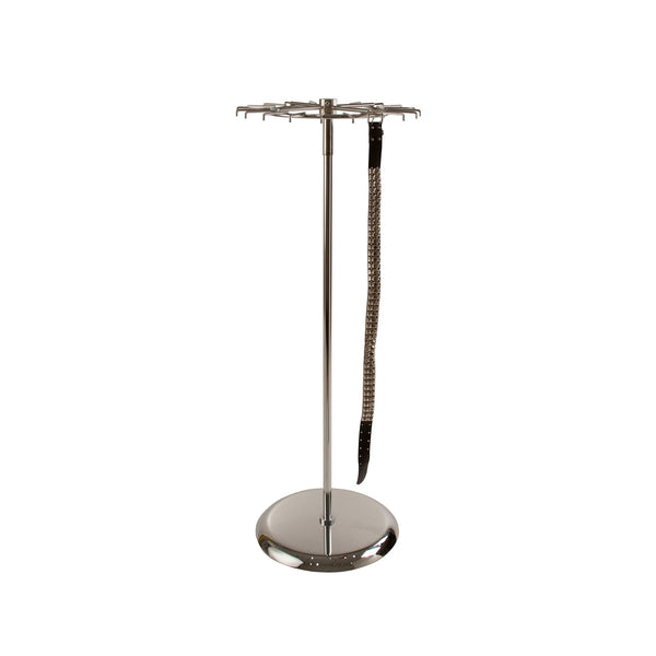 Revolving Belt Rack - Chrome - ExecuSystems 