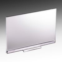 Acrylic Sign Holder With Magnetic Base - 11"w x 7"h - ExecuSystems 