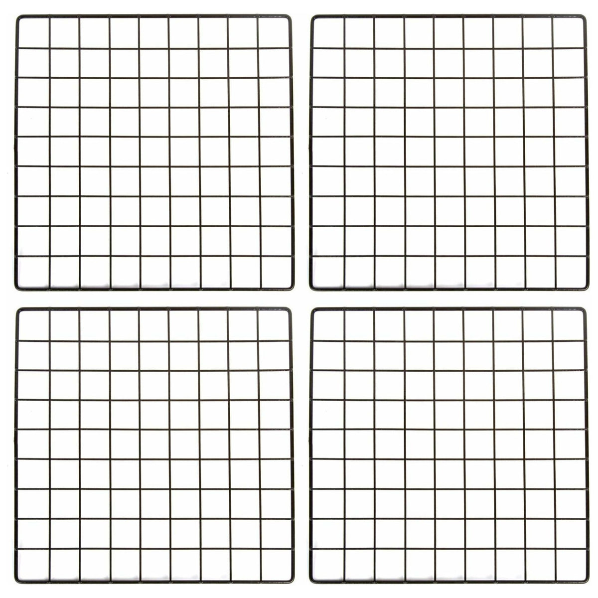 Set of 4 Black 14