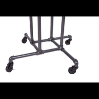 Pipeline 4-Way Adjustable Rolling Clothing Rack - ExecuSystems 