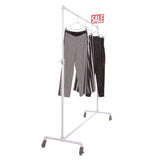 Pipeline 60 Inch Wide Adjustable Ballet Bar Clothing Rack FREE SHIPPING - ExecuSystems 