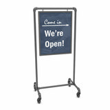 Pipeline Style 22 Inch x 28 Inch Bulleting Sign Holder - ExecuSystems 