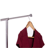 Collapsible Garment Rack with Double Round Tubing Hangrails FREE SHIPPING - ExecuSystems 