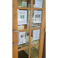 Reusable Frame 8.5"w x 11"h - 1" Black Border Carton of 50 - ExecuSystems 